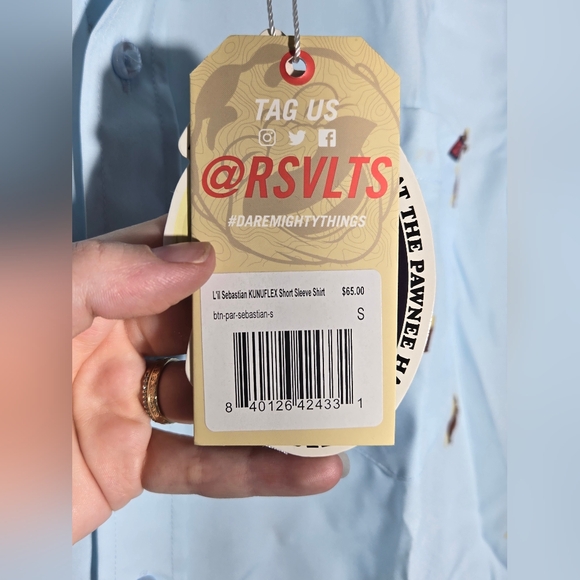 RSVLTS Parks and Rec Lil Sebastian short sleeve shirt - Picture 8 of 10